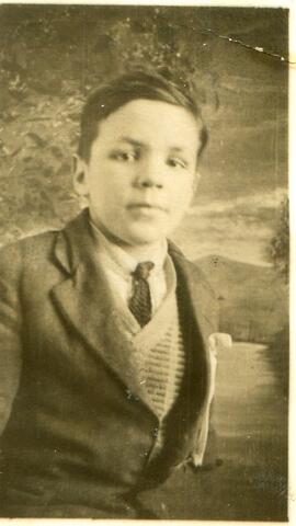 Joachim Thibault, environ 8 ans