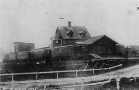 La gare de Saint-Anselme