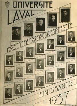 Faculté agronomie finissants 1937