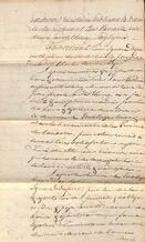 Obligation Ignace Duquet faveur de Louis Vallières, 3 novembre 1842