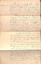 Testament d'Ignace Duquet, 7 janvier 1875