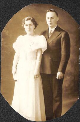 Armand Rodrigue et Rose-Aimée Loubier, Mariage 10 octobre 1933