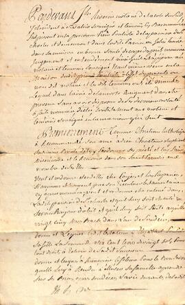 Testament Pierre Pouliot père
