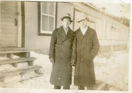 Alex Lassonde et Joachim Thibault, Sainte-Anne-de-la-Pocatière 12 janvier 1938