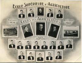 Finissants 1936 de l'école d'agriculture de Sainte-Anne-de-la-Pocatière